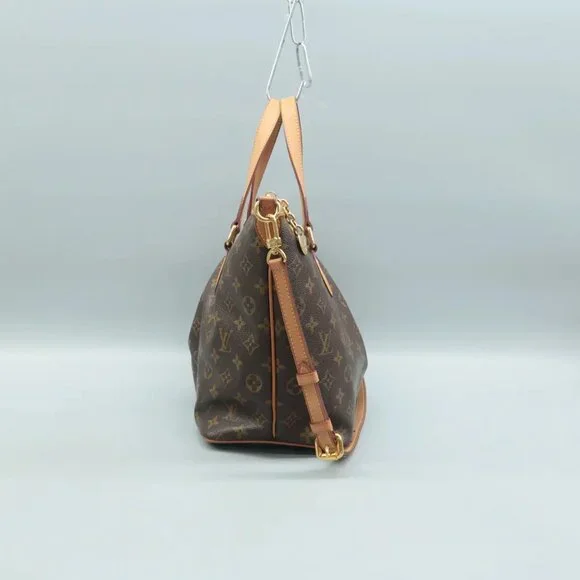 100% Authentic Louis Vuitton Palermo Brown Monogram Canvas Satchel - Picture 3 of 12